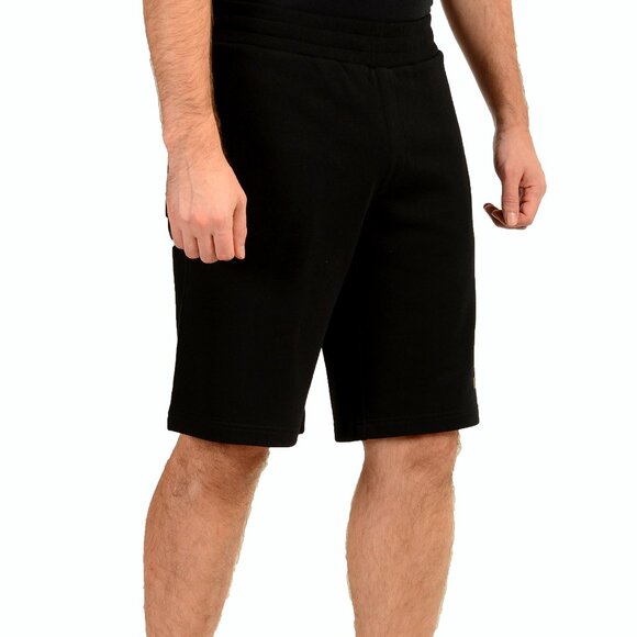 Versace Men's Black & Gold Medusa Logo Sweat Shorts US L IT 52 - Picture 2 of 5